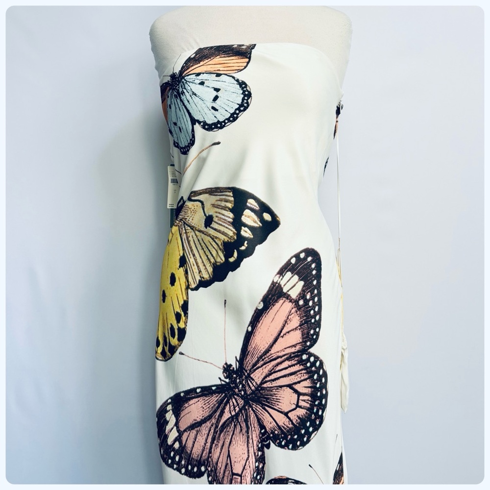 NWT Anthropologie The Tilda Butterly Slip Dress, S - Picture 9 of 17